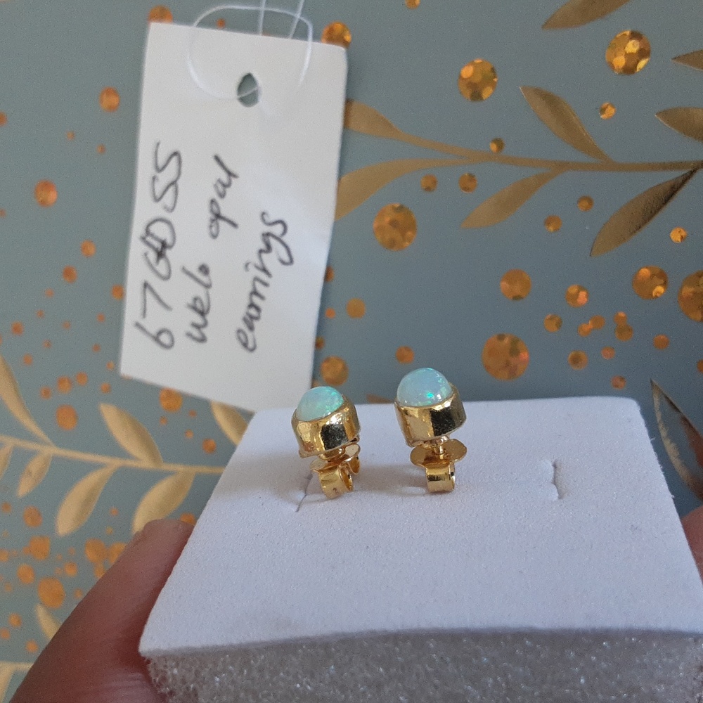 COPY - Welo opal earrings - Picture 3 of 7